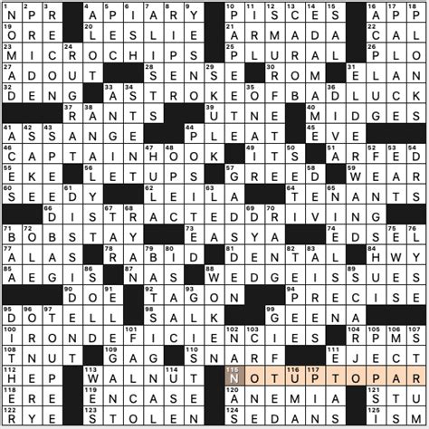 follower of cutting and running crossword clue